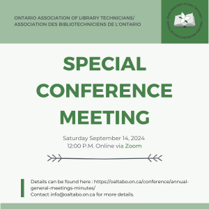 2024 Special Conference Meeting