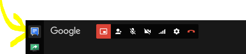 Google Hangouts - Select the Text option.